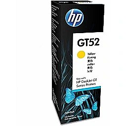 Hewlett Packard HP GT52 Original Ink Bottle Yellow M0H56AE 0190780132555