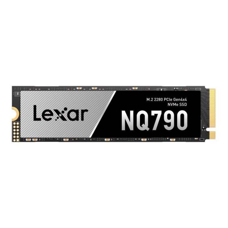 SSD LEXAR NQ790 1TB Heatsink M.2 PCIe Gen4 NVMe Write speed 6000 MBytes/sec Read speed 7000 MBytes/sec TBW 600 TB MTBF 150000 hours LNQ790X001T-RNNNG LNQ790X001T-RNNNG 10843367132215