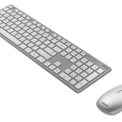 KEYBOARD +MOUSE WRL OPT. W5000/RU WHITE 90XB0430-BKM250 ASUS 90XB0430-BKM250 195553636292