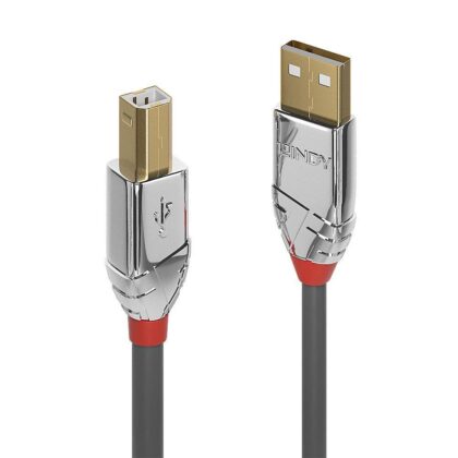 CABLE USB2 A-B 5M/CROMO 36644 LINDY 36644 4002888366441