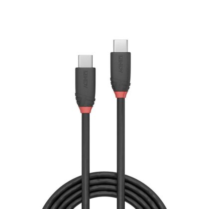 CABLE USB3.2 C-C 1M/BLACK 36906 LINDY 36906 4002888369060