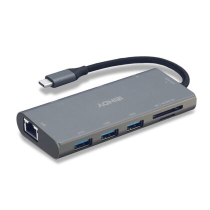 I/O DOCKING STATION USB3.2/HDMI//RJ45/VGA 43278 LINDY 43278 4002888432788