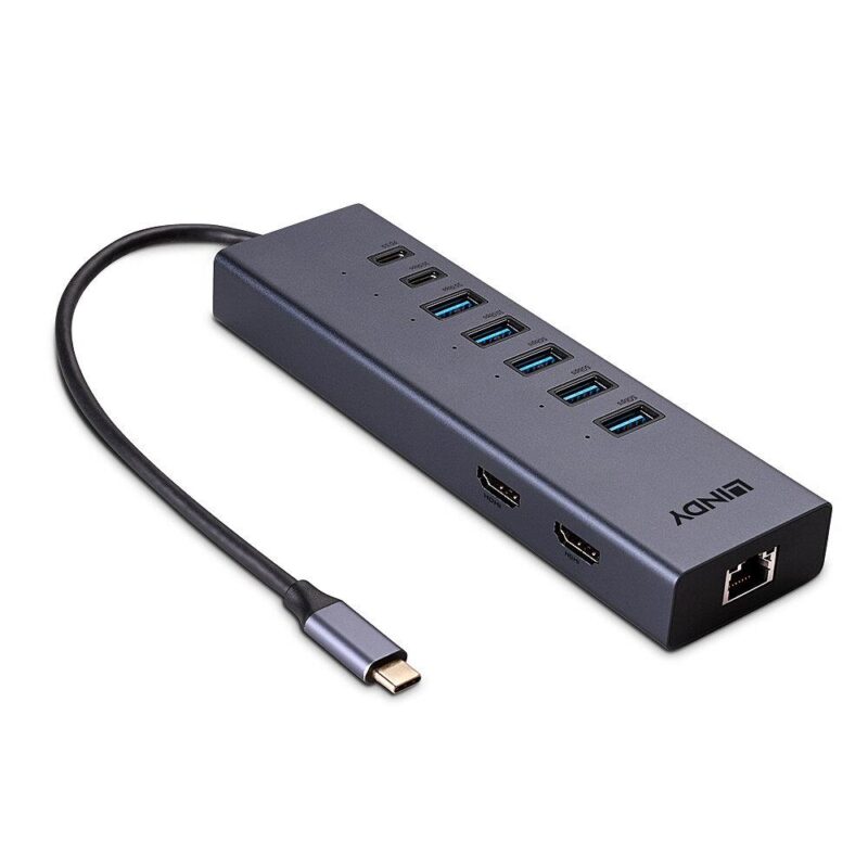 I/O DOCKING STATION USB-C/DST-MINI DUO 43373 LINDY 43373 4002888433730