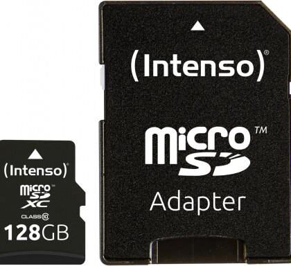 MEMORY MICRO SDXC 128GB C10/W/ADAPTER 3413491 INTENSO 3413491 4034303030088