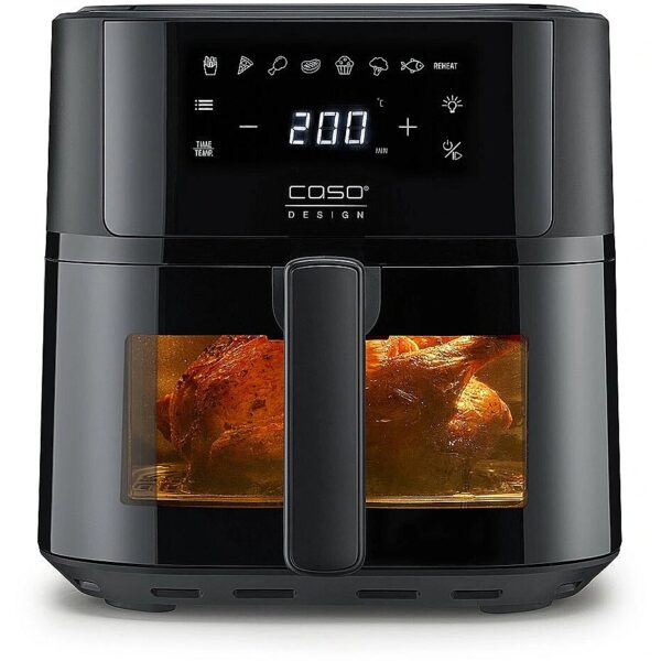 Caso Designer Air Fryer | AirFry 6.0 | Power 1700 W | Capacity 6 L | Black 03185 4038437031850