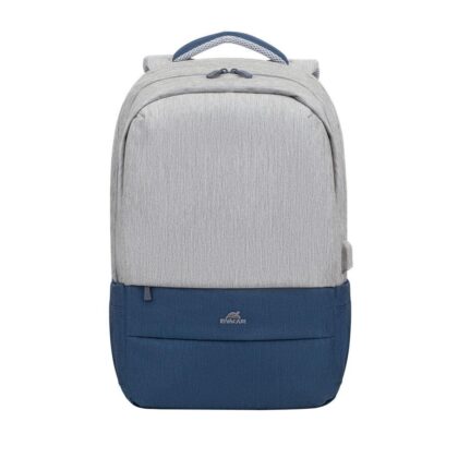 NB BACKPACK ANTI-THEFT 17.3"/7567 GREY/DARK BLUE RIVACASE 7567GREY/DARKBLUE 4260403578308