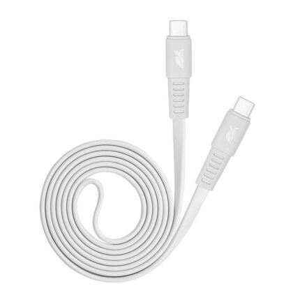 CABLE USB-C TO USB-C 1.2M/WHITE PS6005 WT12 RIVACASE PS6005WT12 4260403579480