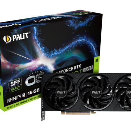 Graphics Card PALIT NVIDIA GeForce RTX 4070 Ti SUPER 16 GB GDDR6X 256 bit PCIE 4.0 16x Triple slot Fansink 1xHDMI 3xDisplayPort NED47TSS19T2-1043S NED47TSS19T2-1043S 4710562244786