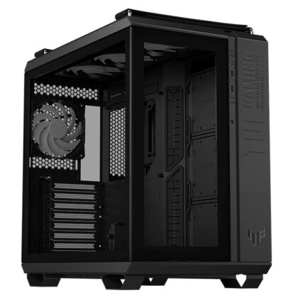 Case ASUS GT502 PLUS MidiTower Not included ATX MicroATX MiniITX Colour Black GT502PLUS/BLK/TG/TUFGAM GT502PLUS/BLK/TG/TUFGAM 4711081800439