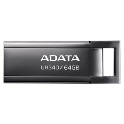 MEMORY DRIVE FLASH USB3.2 64GB/BLACK AROY-UR340-64GBK ADATA AROY-UR340-64GBK 4711085935465