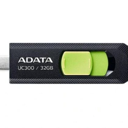 MEMORY DRIVE FLASH USB-C 32GB/ACHO-UC300-32G-RBK/GN ADATA ACHO-UC300-32G-RBK/GN 4711085939111