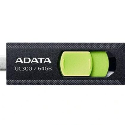 MEMORY DRIVE FLASH USB-C 64GB/ACHO-UC300-64G-RBK/GN ADATA ACHO-UC300-64G-RBK/GN 4711085939128