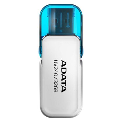 MEMORY DRIVE FLASH USB2 64GB/WHITE AUV240-64G-RWH ADATA AUV240-64G-RWH 4711085943101