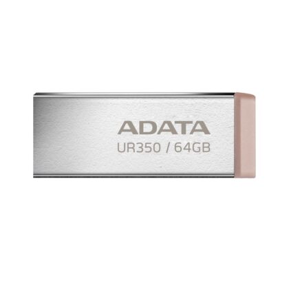 MEMORY DRIVE FLASH USB3.2 64GB/BROWN UR350-64G-RSR/BG ADATA UR350-64G-RSR/BG 4711085945495