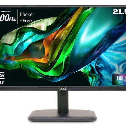 LCD Monitor ACER UM.WE1EE.301 21.5" Panel IPS 1920x1080 100Hz Matte 1 ms Tilt Colour Black UM.WE1EE.301 UM.WE1EE.301 4711121772412