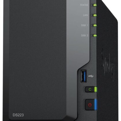 NAS STORAGE TOWER 2BAY/NO HDD USB3.2 DS223 SYNOLOGY DS223 4711174724772