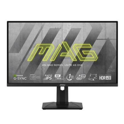 LCD Monitor MSI MAG 274UPF 27" 4K Panel IPS 3840x2160 16:9 144Hz Matte 1 ms Swivel Pivot Height adjustable Tilt Colour Black MAG274UPF MAG274UPF 4711377032209