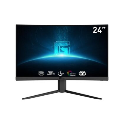 LCD Monitor MSI G24C4 E2 23.6" Business/Curved Panel VA 1920x1080 16:9 180 Hz 1 ms Tilt Colour Black G24C4E2 G24C4E2 4711377084536