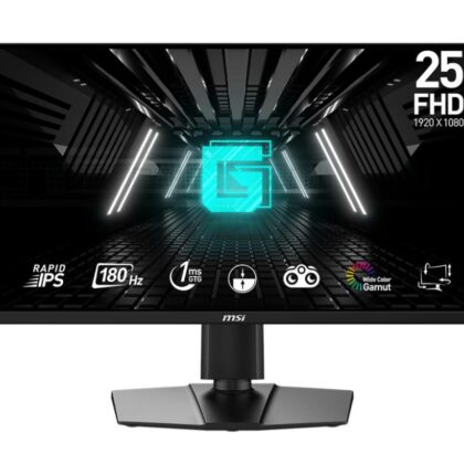 LCD Monitor MSI G255PF E2 24.5" Gaming Panel IPS 1920x1080 16:9 180Hz 1 ms Speakers Swivel Pivot Height adjustable Tilt G255PFE2 G255PF E2 4711377142755