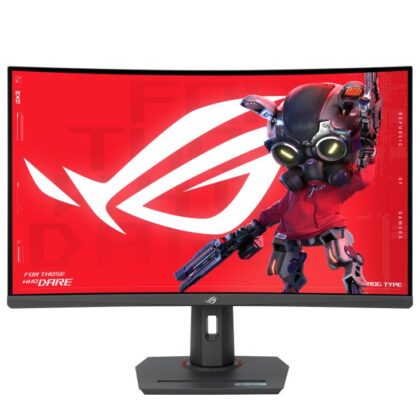 LCD Monitor ASUS ROG Strix XG32WCMS 31.5" Gaming/Curved Panel VA 2560x1440 16:9 280Hz 1 ms Swivel Pivot Height adjustable Tilt 90LM09X0-B01970 90LM09X0-B01970 4711387497104