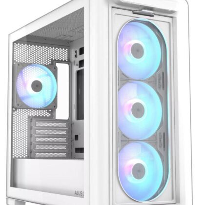 Case ASUS A23 PLUS MidiTower Case product features Transparent panel MicroATX MiniITX Colour White A23PLUSTG/ARGBWHITE A23 PLUS TG/ARGB WHITE 4711387701140