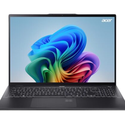 Notebook ACER Swift 16 AI SF16-51T CPU Core Ultra u7-258V 2200 MHz 16" Touchscreen 2880x1800 RAM 32GB LPDDR5x SSD 1TB Intel Arc Graphics Integrated ENG Windows 11 Home Black 1.5 kg NX.J42EL.001 NX.J42EL.001 4711474349590