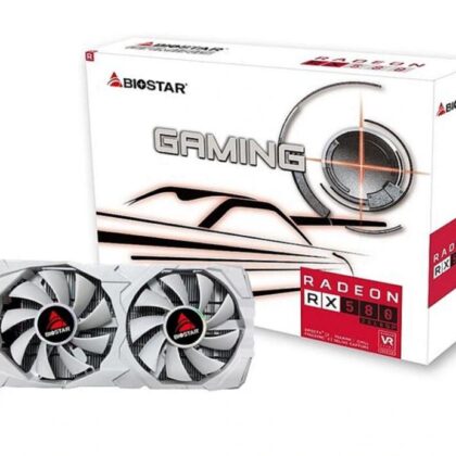 Graphics Card BIOSTAR AMD Radeon RX 580 8 GB GDDR5 256 bit PCIE 3.0 16x Dual Slot Fansink 1xHDMI 2xDisplayPort VA5825RQ82 VA5825RQ82 4712960688155