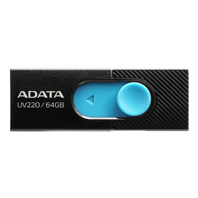 MEMORY DRIVE FLASH USB2 64GB/BLUE AUV220-64G-RBKBL ADATA AUV220-64G-RBKBL 4713218462763