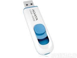 MEMORY DRIVE FLASH USB2 64GB/WH./BLUE AC008-64G-RWE ADATA AC008-64G-RWE 4713435791462