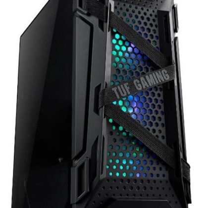 Case ASUS TUF Gaming GT301 MidiTower Not included ATX MicroATX MiniITX Colour Black GT301TUFGAMINGCASE GT301TUFGAMINGCASE 4718017521741