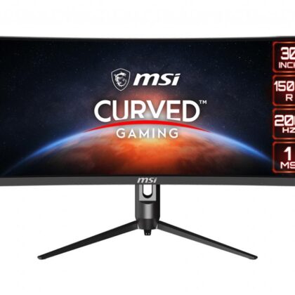 LCD Monitor MSI Optix MAG301CR2 29.5" Gaming/Curved/21 : 9 Panel VA 2560x1080 21:9 200Hz Matte 1 ms Swivel Pivot Height adjustable Tilt Colour Black OPTIXMAG301CR2 OPTIXMAG301CR2 4719072748739