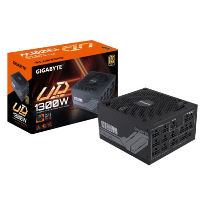 Power Supply GIGABYTE 1300 Watts Efficiency 80 PLUS GOLD PFC Active MTBF 100000 hours GP-UD1300GMPG5 GP-UD1300GMPG5 4719331553388