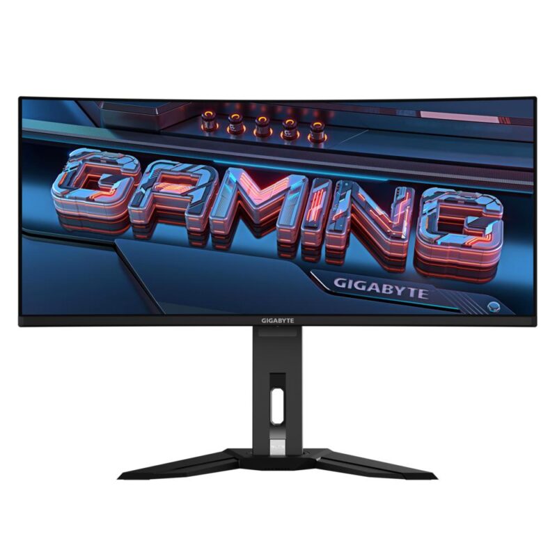 LCD Monitor GIGABYTE MO34WQC 34" Gaming/21 : 9 Panel OLED 3440x1440 21:9 175 ?? 0.03 ms Speakers Colour Black MO34WQCEK MO34WQCEK 4719331858995