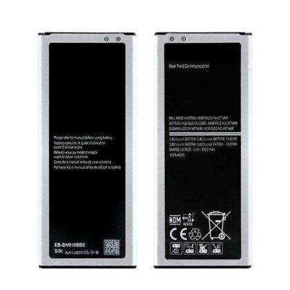 Samsung Replacement EB-BN910BBE Battery Samsung N910 Note 4 3220 mAh (NO LOGO) EB-BN910BBE 4752168001899