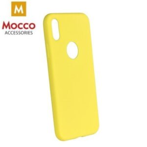 Mocco Ultra Slim Soft Matte 0.3 mm Silicone Case for Huawei Mate 10 Lite Yellow MO-SOF-HU-M10LIT-YE 4752168024874