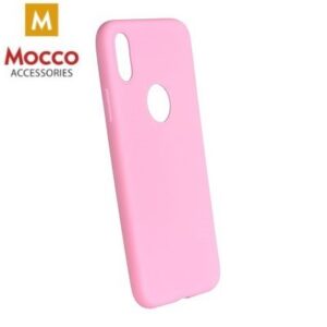 Mocco Ultra Slim Soft Matte 0.3 mm Silicone Case for Huawei Mate 10 Lite Pink MO-SOF-HU-M10LIT-PI 4752168024881