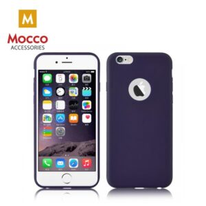 Mocco Ultra Slim Soft Matte 0.3 mm Silicone Case for Samsung G920 Galaxy S6 Blue MO-USM-G920-BL 4752168029657