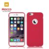 Mocco Ultra Slim Soft Matte 0.3 mm Silicone Case for Samsung G920 Galaxy S6 Red MO-USM-G920-R 4752168029749