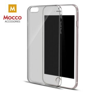 Mocco Ultra Back Case 0.3 mm Silicone Case for Huawei P8 Transparent-Black MC-BC-HW-P8-BK 4752168033500