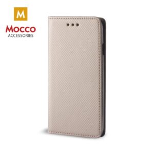 Mocco Smart Magnet Book Case For Huawei Y9 (2018) Gold MC-MAG-HU-Y9/18-GO 4752168040935