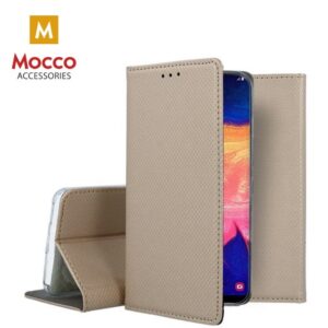 Mocco Smart Magnet Book Case For Samsung A207 Galaxy A20S Gold MC-MAG-A207-GO 4752168076880