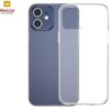 Mocco Ultra Back Case 1 mm Silicone Case for Apple iPhone 12 mini Transparent MC-BC1MM-IP-12M-TR 4752168086766