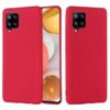 Mocco Liquid Silicone Soft Back Case for Samsung Galaxy A42 5G Red MO-LQ-SA-A42-RE 4752168094402