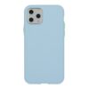 Mocco Soft Cream Silicone Back Case for Apple iPhone 12 Mini Blue MO-SC-AP-IPH12M-BE 4752168095218