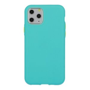 Mocco Soft Cream Silicone Back Case for Apple iPhone 12 Mini Green MO-SC-AP-IPH12M-GR 4752168095232