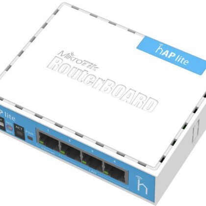 Access Point MIKROTIK IEEE 802.11 b/g IEEE 802.11n 4x10Base-T / 100Base-TX RB941-2ND RB941-2ND 4752224003126