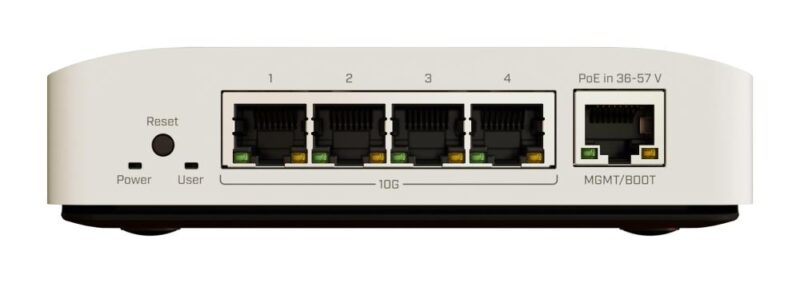 Switch MIKROTIK 1x10Base-T / 100Base-TX / 1000Base-T 4x10GbE PoE ports 1 CRS304-4XG-IN CRS304-4XG-IN 4752224008954