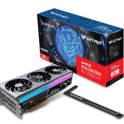 Graphics Card SAPPHIRE AMD Radeon RX 7900 XT 20 GB GDDR6 384 bit PCIE 4.0 16x Active 2xHDMI 2xDisplayPort 11323-01-40G 11323-01-40G 4895106293342