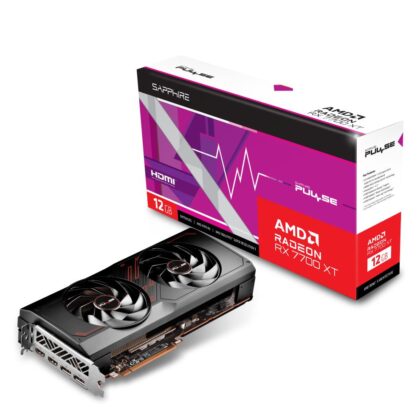 Graphics Card SAPPHIRE AMD Radeon RX 7700 XT 12 GB GDDR6 192 bit PCIE 4.0 16x 2xHDMI 2xDisplayPort 11335-04-20G 11335-04-20G 4895106294288