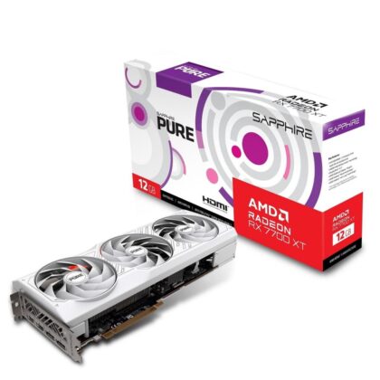 Graphics Card SAPPHIRE AMD Radeon RX 7700 XT 12 GB GDDR6 192 bit PCIE 4.0 16x 2xHDMI 2xDisplayPort 11335-03-20G 11335-03-20G 4895106294387